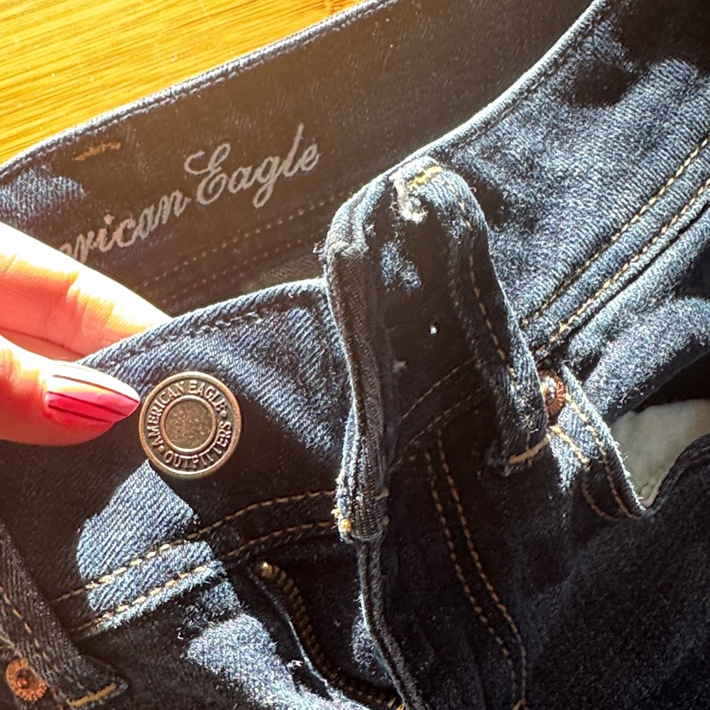 America eagle super low rise boot cut vintage jeans - Picture 4 of 5